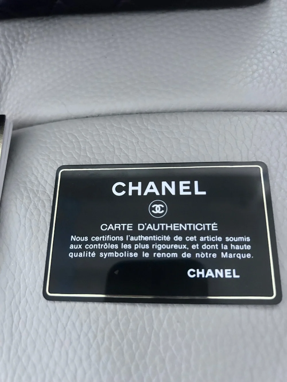 Chanel 2.55 flap bag, black calfskin and gold hardware
